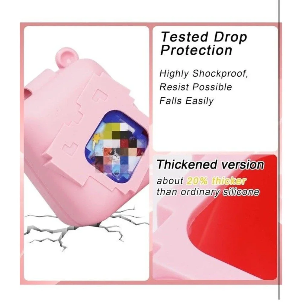 Silicone Case for Bitzee Magicals Interactive Toy Digital Pet and Case, Pink